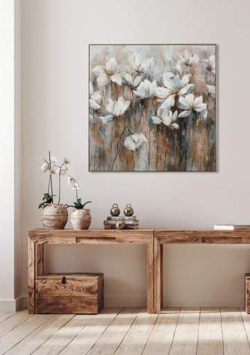 Vintage poppy bloemenschilderij sfeerbeeld 7008042s