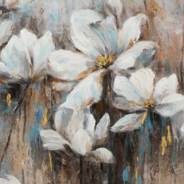 Vintage poppy schilderij bloemen ingezoomd 7008044s