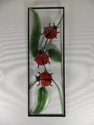 Wanddecoratie lieveheersbeestjes