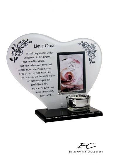 Ongepast Marty Fielding verdrietig Waxinehouder Hart met gedicht Lieve Oma - In Memoriam - Kadowinkel Gerritsen Ongepast Marty Fielding verdrietig Waxinehouder Hart met gedicht Lieve Oma - In Memoriam - Kadowinkel Gerritsen